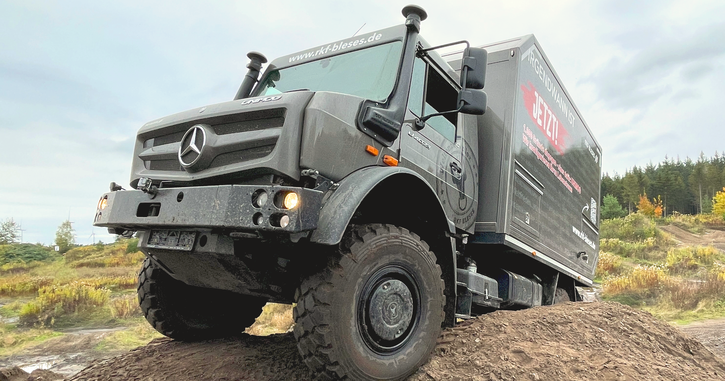 Unimog Expedition Camper Offers Comfort and Off-Road Prowess