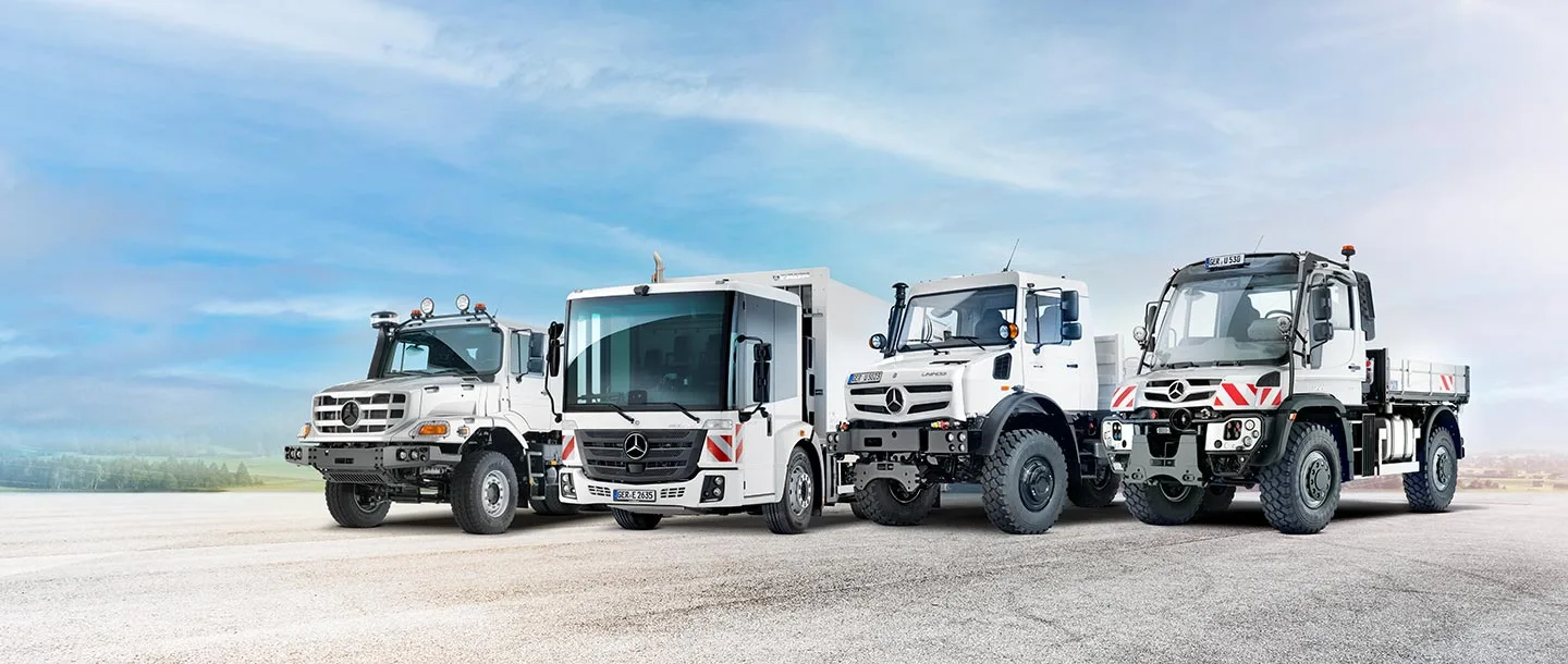 Mercedes-Benz Special Trucks: Unimog, Econic & Zetros