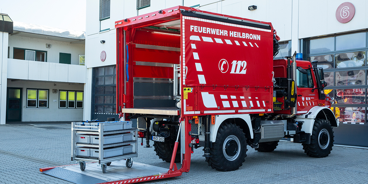 Feuerwehr Stuttgart komplettiert neue Unimog-Flotte